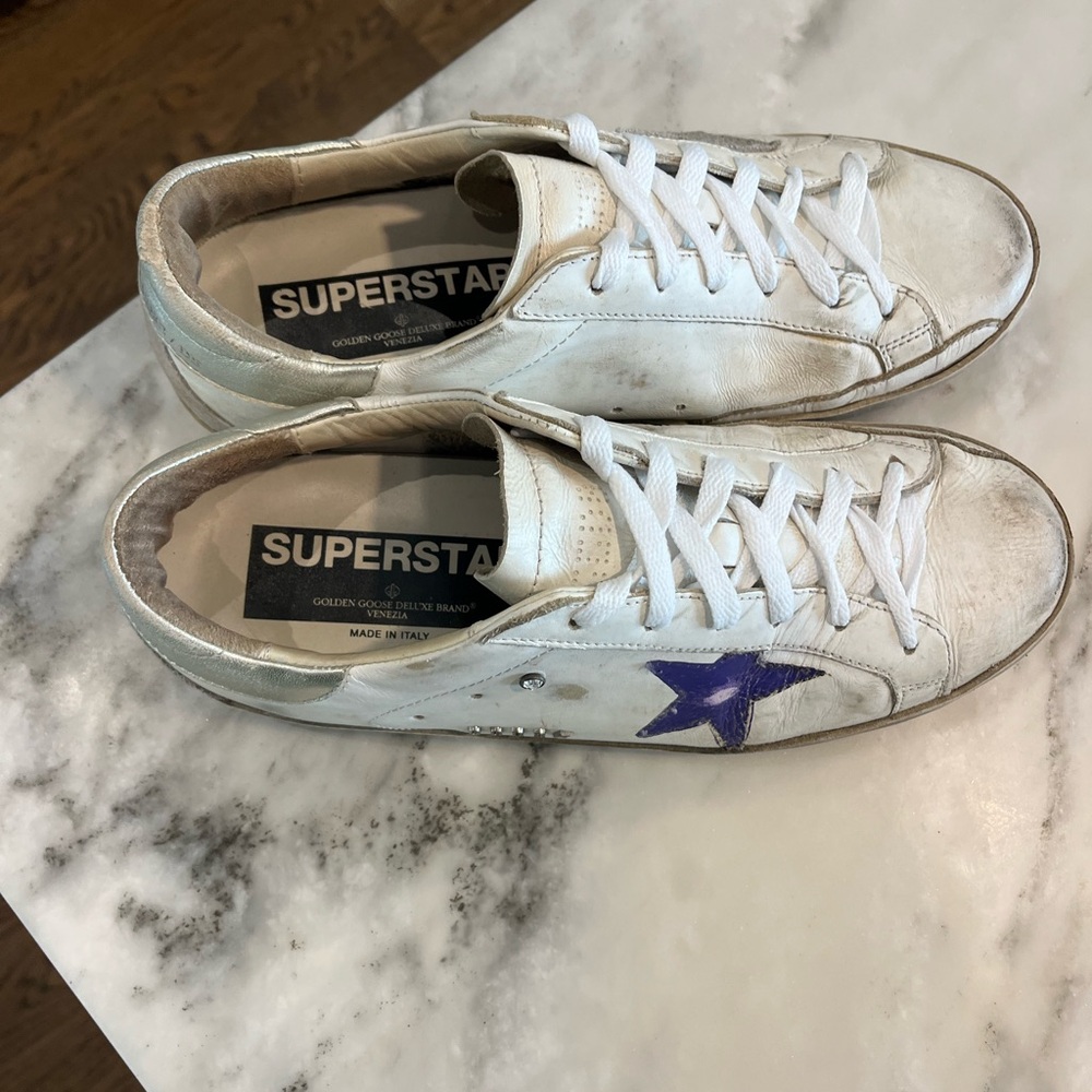 Authentic Golden Goose Sneakers Size 40 - Picture 3 of 7